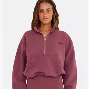 Set Active Half-Zip Pullover Sweatshirt in Canyon (Size Small)